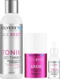 Набор для лица Solverx Age Reset крем ночная крем-маска с церамидами и сыворотка для век 50+50+15 мл — фото 2