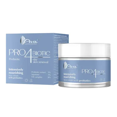 AVA Laboratorium Ava Laboratorium Pro4biotic Intensively Nourishing Face Cream - Крем для лица AVA Pro4biotic питательный с пребиотиками 50 мл
