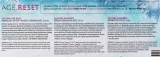 Набор для лица Solverx Age Reset сыворотка сыворотка для век с пептидами и пенка для умывания 30+15+200 мл — фото 3