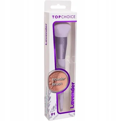 Кисть для пудры и румян Top Choice Powder Blush Lavender 01 пушистая