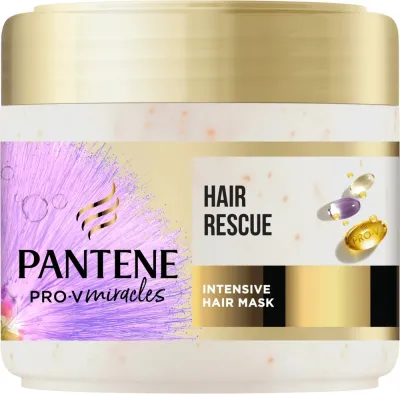 Восстанавливающая маска для волос Pantene Pro-V для сухих волос, пантенол, биотин, аминокислоты, 300 мл