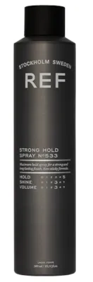 Лак для волос сильной фиксации REF Strong Hold Spray №533 с бергамотом и пачули, 300 мл