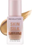 Тональная основа-сыворотка Makeup Revolution Skin Slik Radiant Satin Serum Foundation сатиновая сияющая, 23 мл, оттенок F10.9 W — фото 1