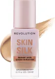 Тональная основа-сыворотка Makeup Revolution Skin Slik Radiant Satin Serum Foundation сатиновая сияющая, 23 мл, оттенок F9.2N — фото 1