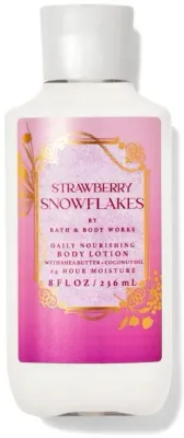 Питательный лосьон для тела Bath & Body Works Strawberry Snowflakes с маслом кокоса и ши, 236 мл