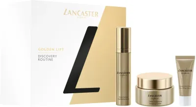 Набор для лица Lancaster Golden Lift сыворотка крем и крем для кожи вокруг глаз для зрелой кожи 10+15+5 мл