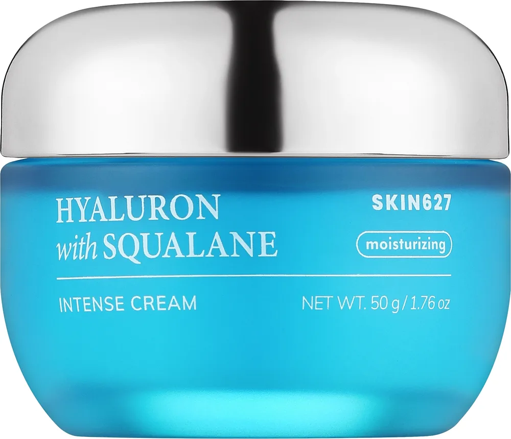 Крем для лица Skin627 Hyaluron With Squalane увлажняющий с гиалуроновой кислотой 50 г