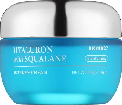 Крем для лица Skin627 Hyaluron With Squalane увлажняющий с гиалуроновой кислотой 50 г