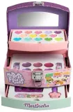 Набор детской косметики Martinelia My Best Friends Beauty Case тени 14 оттенков блески 6 оттенков помады 2 шт пилка и разделитель — фото 2