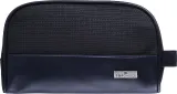 Косметичка Top Choice Activ мужская серая с синим с боковой ручкой 23х13х11 см — фото 1