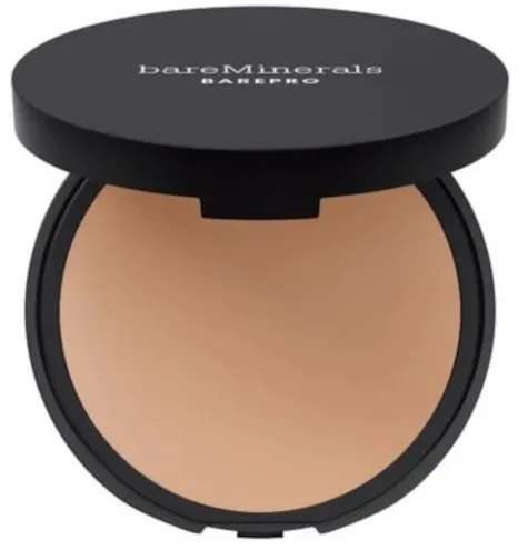 Тональная пудра Bare Minerals BarePro 24HR Skin-Perfecting Powder Foundation с плотным покрытием, матовая, 8 г, оттенок Medium 32 Cool