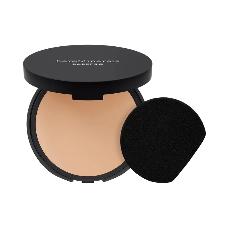 Тональная пудра Bare Minerals BarePro 24HR Skin-Perfecting Powder Foundation с плотным покрытием, матовая, 8 г, оттенок Light 22 Cool