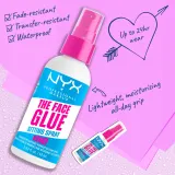 NYX Professional Makeup Spray utrwalający makijaż - Спрей для фиксации макияжа NYX The Face Glue Setting Spray — фото 6