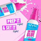 NYX Professional Makeup Spray utrwalający makijaż - Спрей для фиксации макияжа NYX The Face Glue Setting Spray — фото 8
