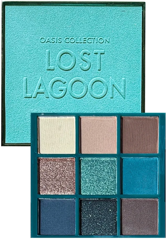 Палетка теней для век Farmasi Oasis Collection Lost Lagoon Eyeshadow Palette