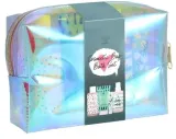Набор Aurora Cosmetic Bag Lotos гель для душа 150 мл бальзам для тела 100 мл спрей 100 мл блеск для губ 10 мл и косметичка — фото 2