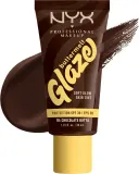Тонирующий флюид NYX Professional Makeup Buttermelt Glaze Soft Glow Skin Tint сияющий SPF 30, 30 мл, оттенок 10 - Chocolate Butta — фото 1