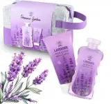 Набор Aurora Cosmetic Provence Garden гель для душа 270 мл бальзам для тела 60 мл и косметичка — фото 1