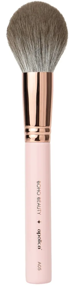 Кисть для пудры Boho Beauty X Apollca A05 из кукурузного ворса
