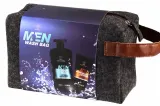 Мужской набор Aurora Cosmetic Men гель для душа 270 мл бальзам после бритья 60 мл и косметичка — фото 1