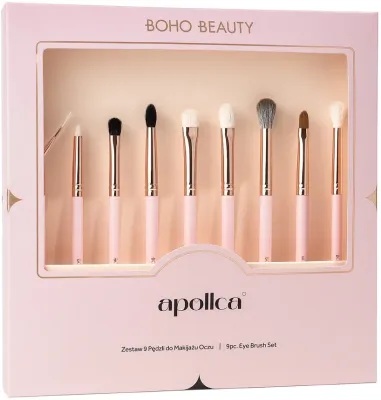 Набор кистей для макияжа глаз Boho Beauty X Apollca Eye Brush Set из 9 предметов