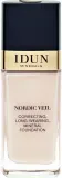 Минеральный тональный флюид Idun Minerals Nordic Veil Liquid Mineral Foundation полуматовый веганский, 26 мл — фото 1