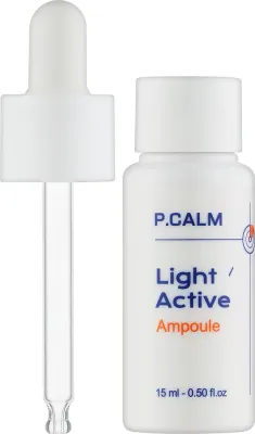 Сыворотка для лица P.Calm Light Active Ampoule против пигментации успокаивающая 15 мл
