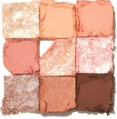 Тени для век Unleashia Glitterpedia палетка, оттенок 03 - All of Coralpink