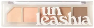 Палетка теней для век Unleashia Mood Shower Eye Palette пять оттенков, матовые и с шиммером, 4 г
