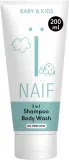 Шампунь-гель для душа Naif Baby&Kids 2 в 1, без отдушек и SLES, для чувствительной кожи детей, вегетарианский, Нидерланды — фото 2