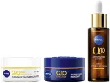 Набор для лица NIVEA Q10 дневной SPF15 ночной крем и сыворотка с коэнзимом Q10 для зрелой кожи 50+50+30 мл — фото 2