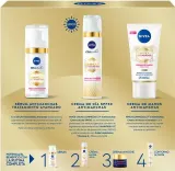 Набор NIVEA Luminous 630 дневной флюид SPF50 сыворотка и крем для рук для выравнивания тона кожи 40+30+50 мл — фото 2