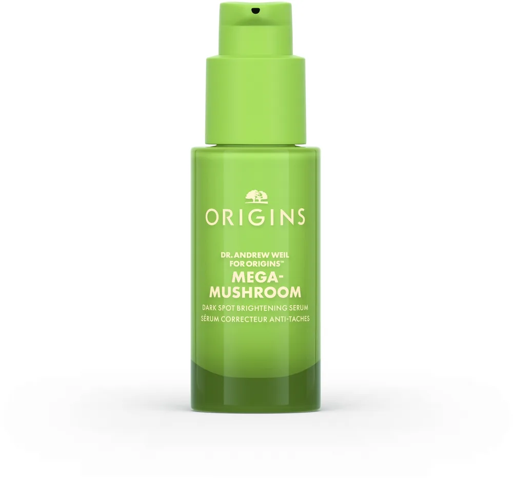 Сыворотка для лица Origins Mega-Mushroom Dark Spot Brightening выравнивающая тон осветляющая 30 мл