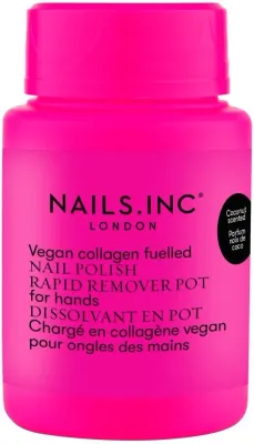 Nails.INC NPR жидкость для снятия лака без ацетона с кокосом растительным протеином в баночке 50 мл