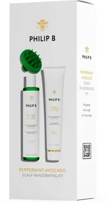 Набор для волос Philip B Peppermint Avocado шампунь и кондиционер с мятой и авокадо 220+178 мл