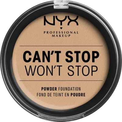 Пудровая тональная основа NYX Professional Makeup Can't Stop Won't Stop Powder Foundation, 10,7 г