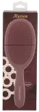 Щётка для волос Framar Detangle Brush Dark Academia Maroon для распутывания, мягкие щетинки, 1 шт — фото 1