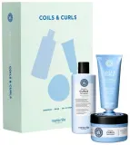 Набор Maria Nila Coils & Curls очищающий кондиционер 350 мл маска 250 мл и несмываемый крем 100 мл — фото 1