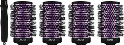 Набор щеток для укладки волос Olivia Garden MultiBrush съемные брашинги 55 мм 4 шт и ручка