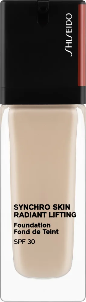 Тональный флюид Shiseido Synchro Skin Radiant Lifting Foundation с эффектом лифтинга SPF 30, 30 мл
