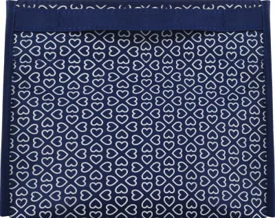 Косметичка Top Choice Arabesque 99571 женская синяя размер L 29х20х14,5 см
