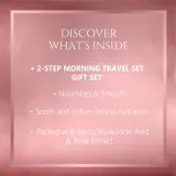 Набор для лица Talia Heaven's Dew Cleanse and Hydrate скраб с косточками персика и крем для лица с розой 50+15 мл — фото 2
