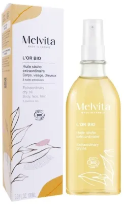 Масло для тела лица и волос Melvita L'Or Bio Extraordinary Dry Oil сухое органическое 100 мл