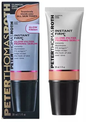 База под макияж Peter Thomas Roth Instant Firmx Glow-Filter Priming Serum сыворотка, лёгкая текстура, 30 мл