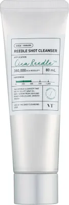 VT Cosmetics Reedle Shot Cleanser пенка для умывания с центеллой, прополисом и кислотами 80 мл