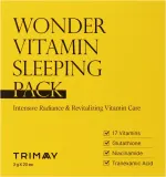 Витаминная ночная маска для лица Trimay Wonder Vitamin Sleeping Pack с витамином С и комплексом витаминов группы B, 20х3 г, оттенок 20 x 3 г — фото 1