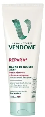 Гель-бальзам для душа Laboratoires Vendome Repar V+ 2 в 1 увлажняющий, 250 г
