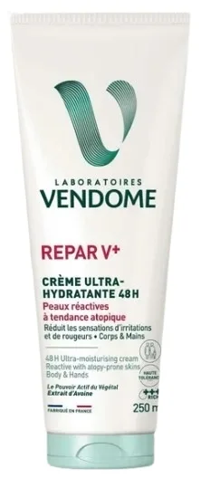 Крем для тела и рук Laboratoires Vendome Repar V+ ультраувлажняющий 250 мл
