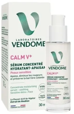 Успокаивающая увлажняющая сыворотка-концентрат для лица Laboratoires Vendome с экстрактом хмеля 30 мл