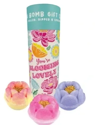 Набор бомбочек для ванны Bomb Cosmetics You're Blooming Lovely в тубе 3 шт